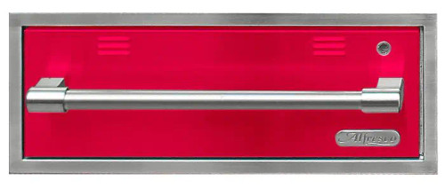 30" Warming Drawer - 110 Vac Powered - Raspberry Red-Gloss AXEWD-30-S3027