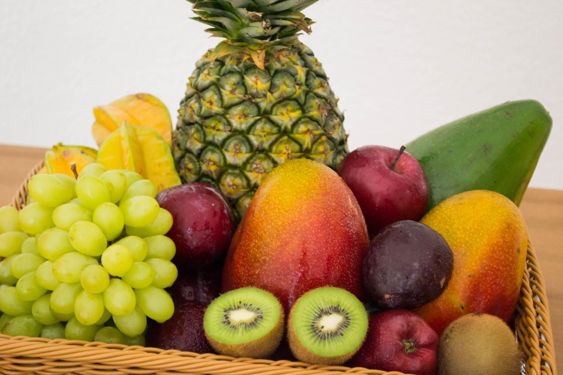 A basket of fruit