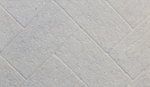 Herringbone brick white