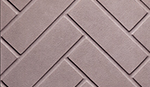 Herringbone brick white