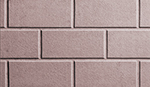 Stacked brick white