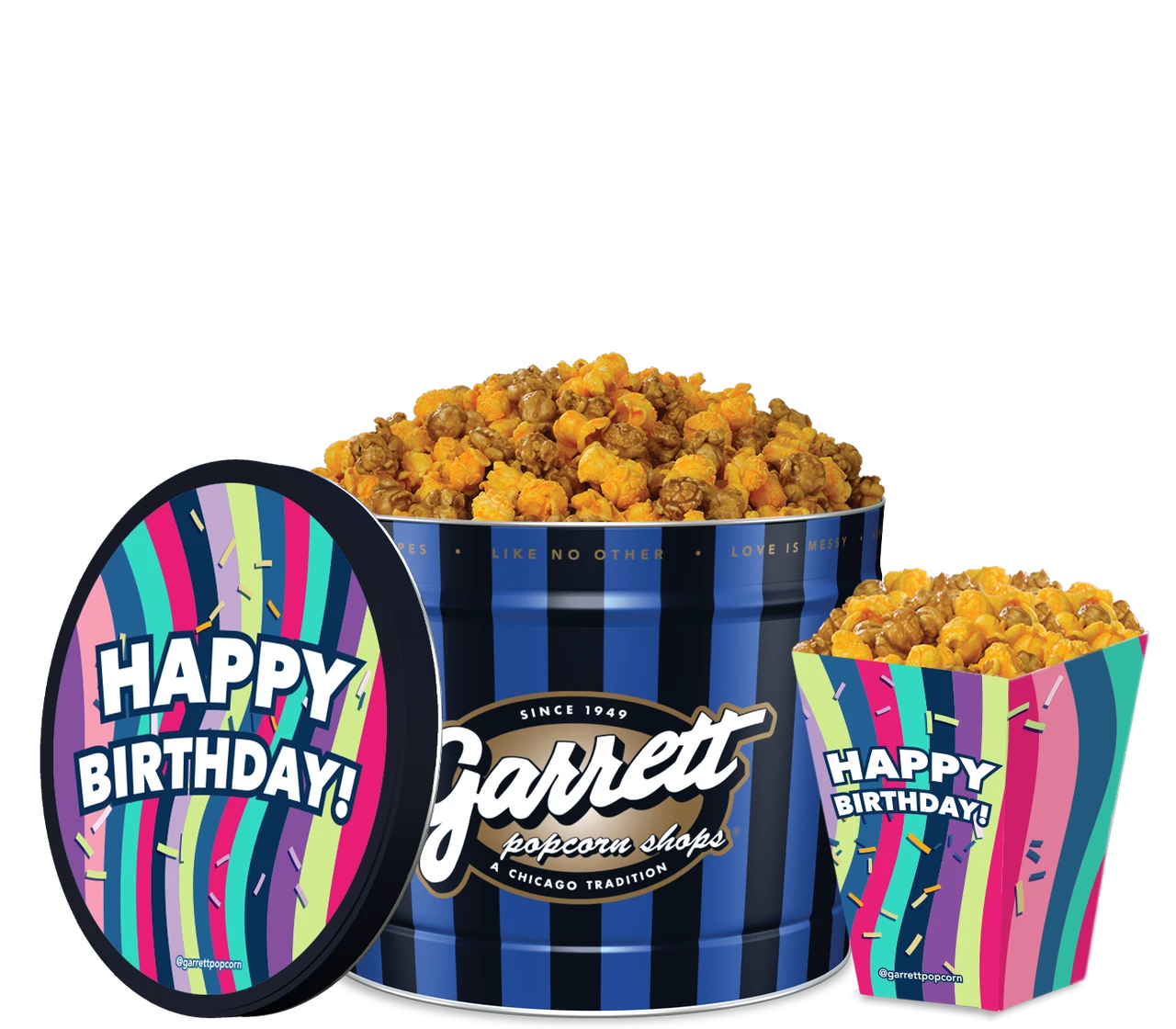 Garrett Popcorn B'z コラボ缶 Thank You Gift | Garrett Mix