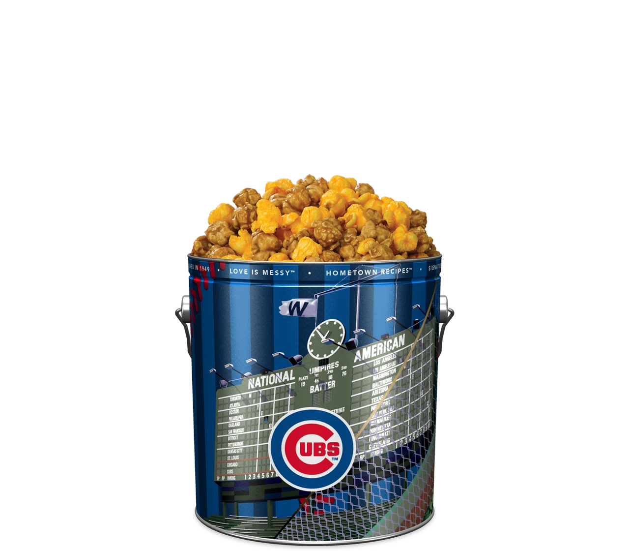 Chicago Sports Popcorn Tins |Gifts for Sports Fans | Garrett
