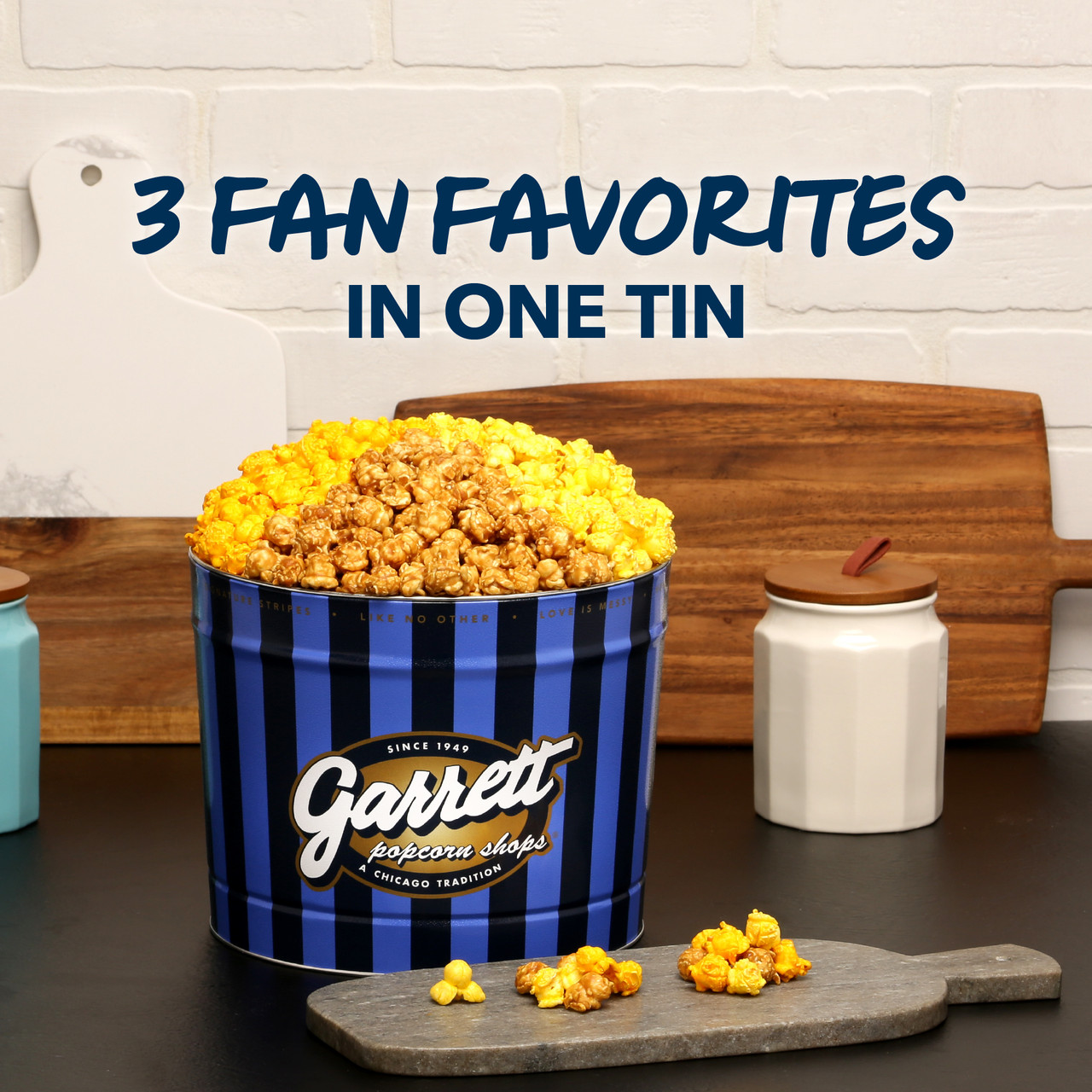 Gourmet Popcorn Tin | Best-Selling Recipes | Garrett Popcorn Shops