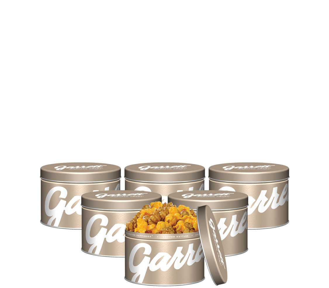 Garrett Mix Mini Tins Garrett Popcorn Shops