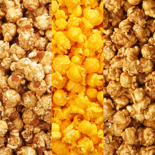 Three-Way Split Family Tin With Apple CaramelCrisp