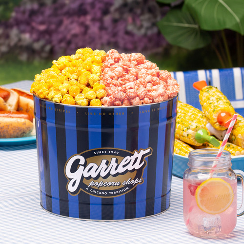 Strawberry Pink Lemonade and CheeseCorn Family Tin