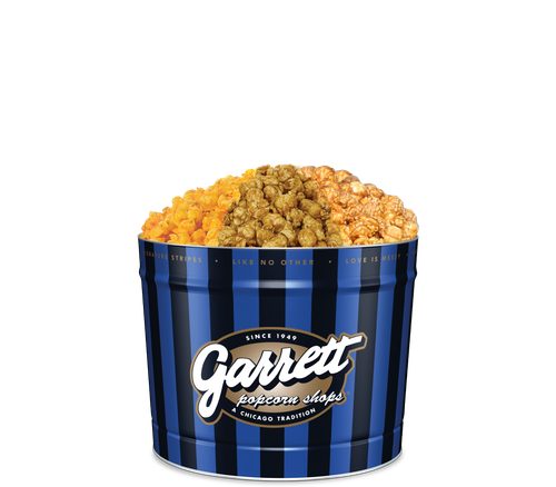 Three-Way Split Family Tin with Pumpkin Spice CaramelCrisp