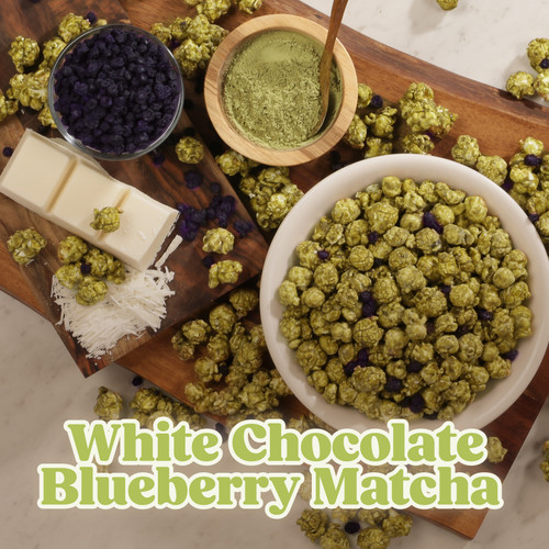 White Chocolate Blueberry Matcha