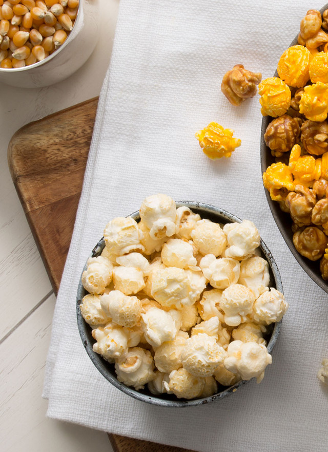 CheeseCorn - Petite Tins  Cheese popcorn by Garrett Popcorn Shops