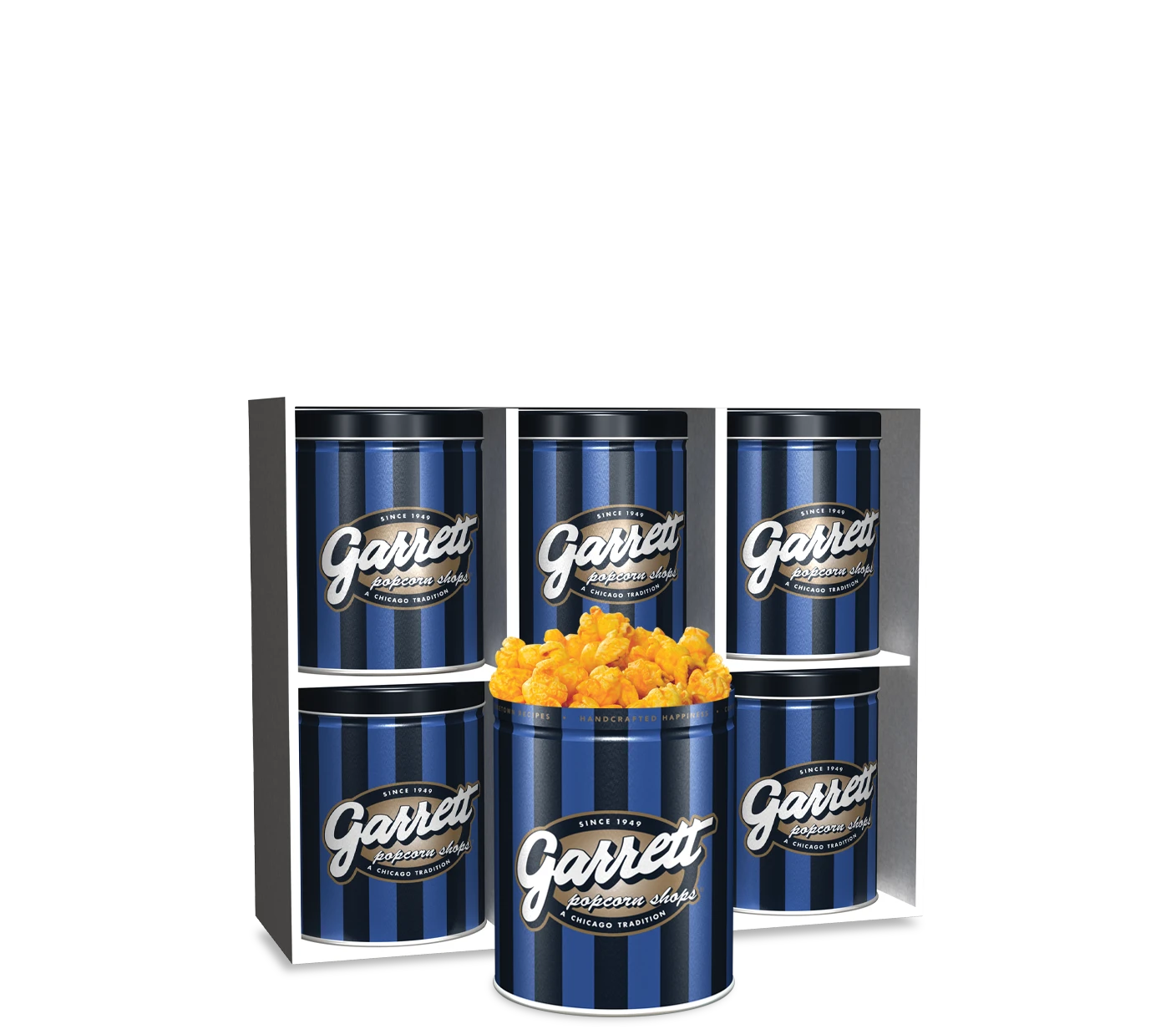 CheeseCorn - Petite Tins | Cheese popcorn by Garrett Popcorn Shops