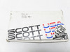 Scott Goggles Model 109 Peach Lexan Lens Pack of 5