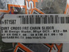 KTM 125 144 150 200 250 SX XC SX-F 2008-2012 TM Designs Front Chain Slider KTM DCS-KT2-BK Swingarm