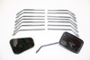 Triumph Lot of Mirrors and Stems