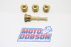 Triumph BSA Norton Petcock Fuel Strainer with 3 Nuts Lot