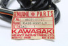 Kawasaki F11 1974 46091-011-21 CASE ASSY-L.H,F. Black Switch