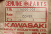 kawasaki G5 G4 G31M G3 GA3 KV100 Trail Boss 14030-006 COVER OIL PUMP
