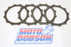 Kawasaki KLR650 XZ600 ZX750 13088-040 CLUTCH FRICTION PLATE (4pcs.)