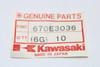 Kawasaki KX80 KDX80 KX100 670E3036 O RING