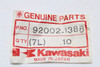 Kawasaki KEF300 KSF250 KX250 KLF300 92002-1388 BOLT (4 pcs.)