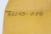 Kawasaki KLR250 KE100 KMX125 92043-080 FOOTREST BAR FITTING PIN