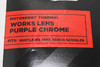 Scott Thermal Lens Purple Chrome Hustle MX Works Series 219703-247