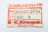 Kawasaki X2 JF650 1986-1995 92037-3734 CLAMP,CABLE