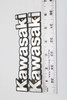 Kawasaki KZ Series Fuel Tank Emblems Stock OEM Sold As a Pair
