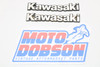 Kawasaki KZ Series Fuel Tank Emblems Stock OEM Sold As a Pair