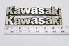 Kawasaki KZ Series Fuel Tank Emblems Badge OEM Sold As a Pair