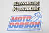 Kawasaki KZ Series Fuel Tank Emblems Badge OEM Sold As a Pair