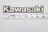 Kawasaki KZ Series Fuel Tank Emblem Stock Badge Genuine OEM