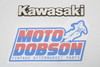Kawasaki KZ Series Fuel Tank Emblem Stock Badge Genuine OEM