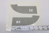 Ducati Scrambler Icon 97480101A , 97480102A Tank Decal Set