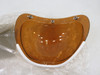 Open Face Helmet 3 Snap Amber Face Bubble Shield Visor