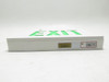 Dual-Lite SESGWE Sempra Die Cast Exit Sign, Single Face, Green Letter Color, Whi