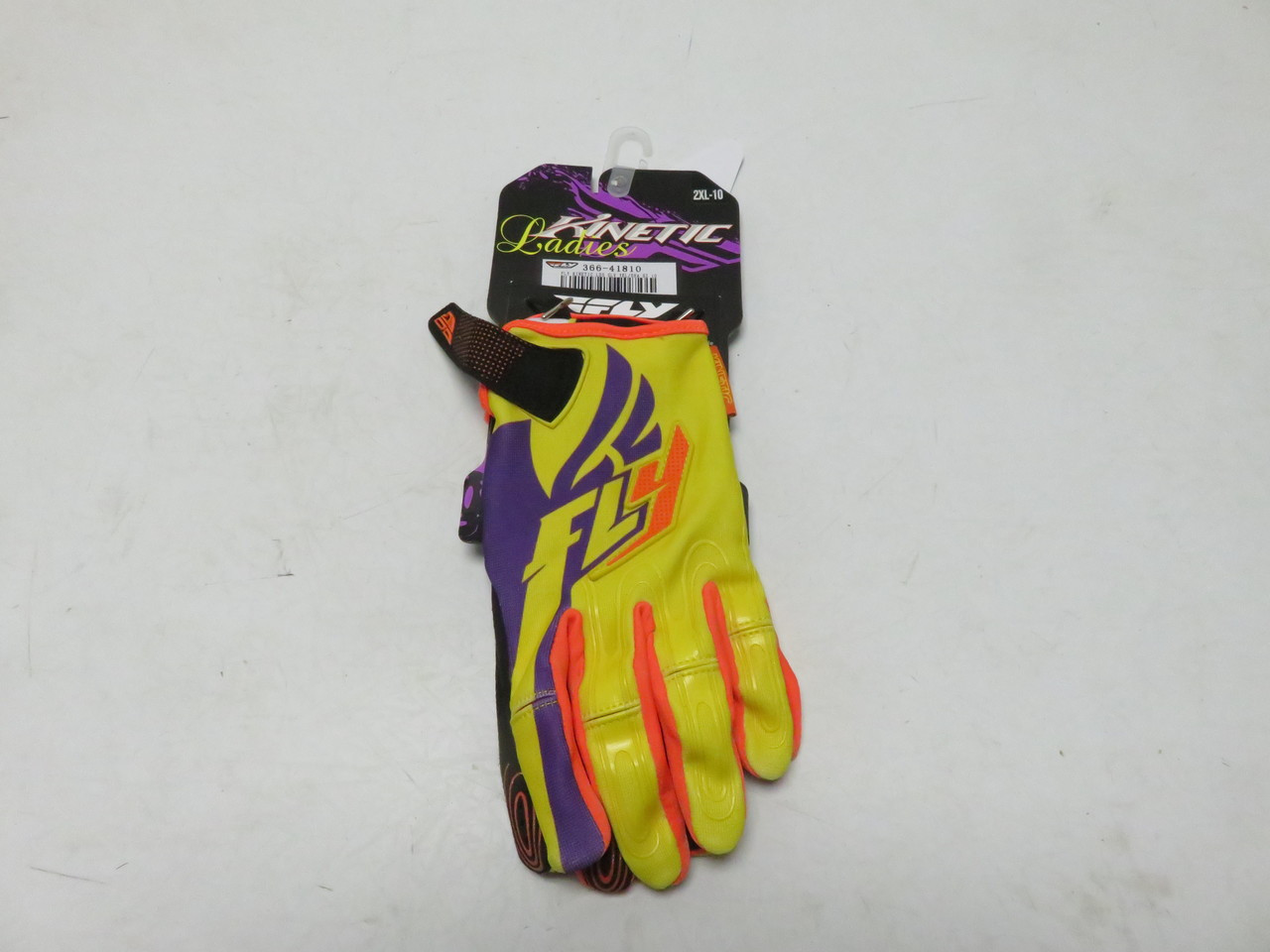 Fly Racing Kinetic Ladies Race Gloves, Adult Size 2XL-10 366-41810