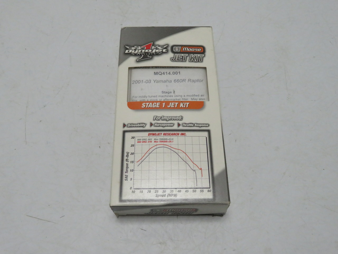 Yamaha YFM660R Raptor 2001-2005 Moose Racing Dynojet Jet Kit Stage I