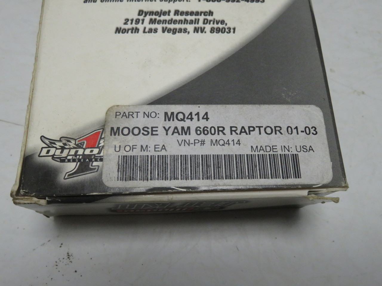 Yamaha YFM660R Raptor 2001-2005 Moose Racing Dynojet Jet Kit Stage I