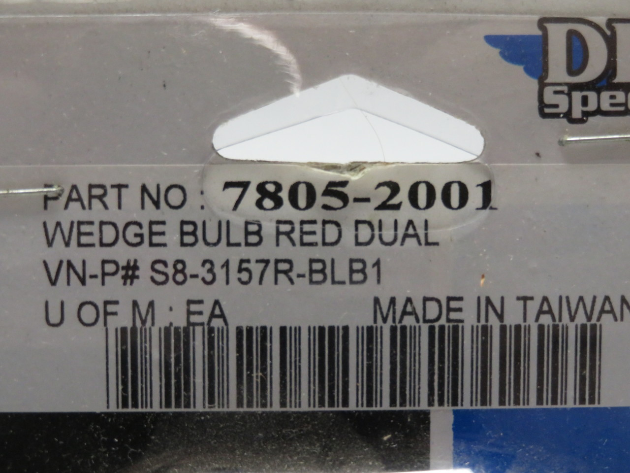 Drag Specialties 7805-2001 Edge Bulb Red Duel Tail Light Brake Light Bulb