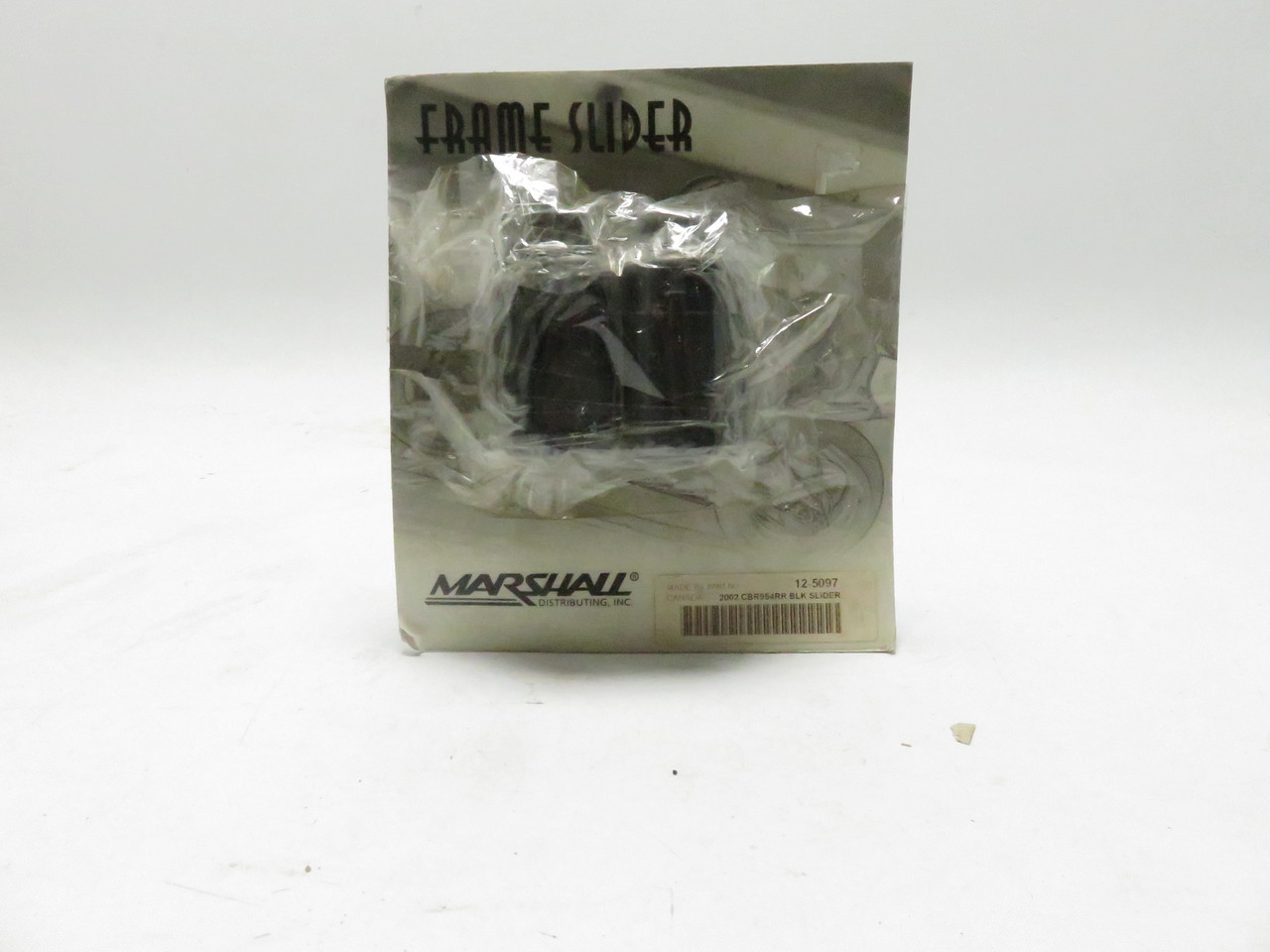 Honda CBR954 2002 Black Frame Sliders Engine Guard