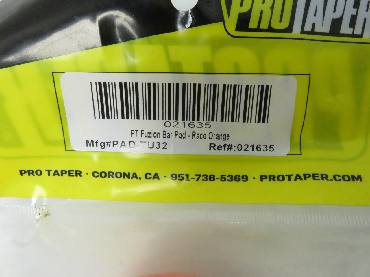 Pro Taper fusion crossbar Pad Race Orange Handlebars