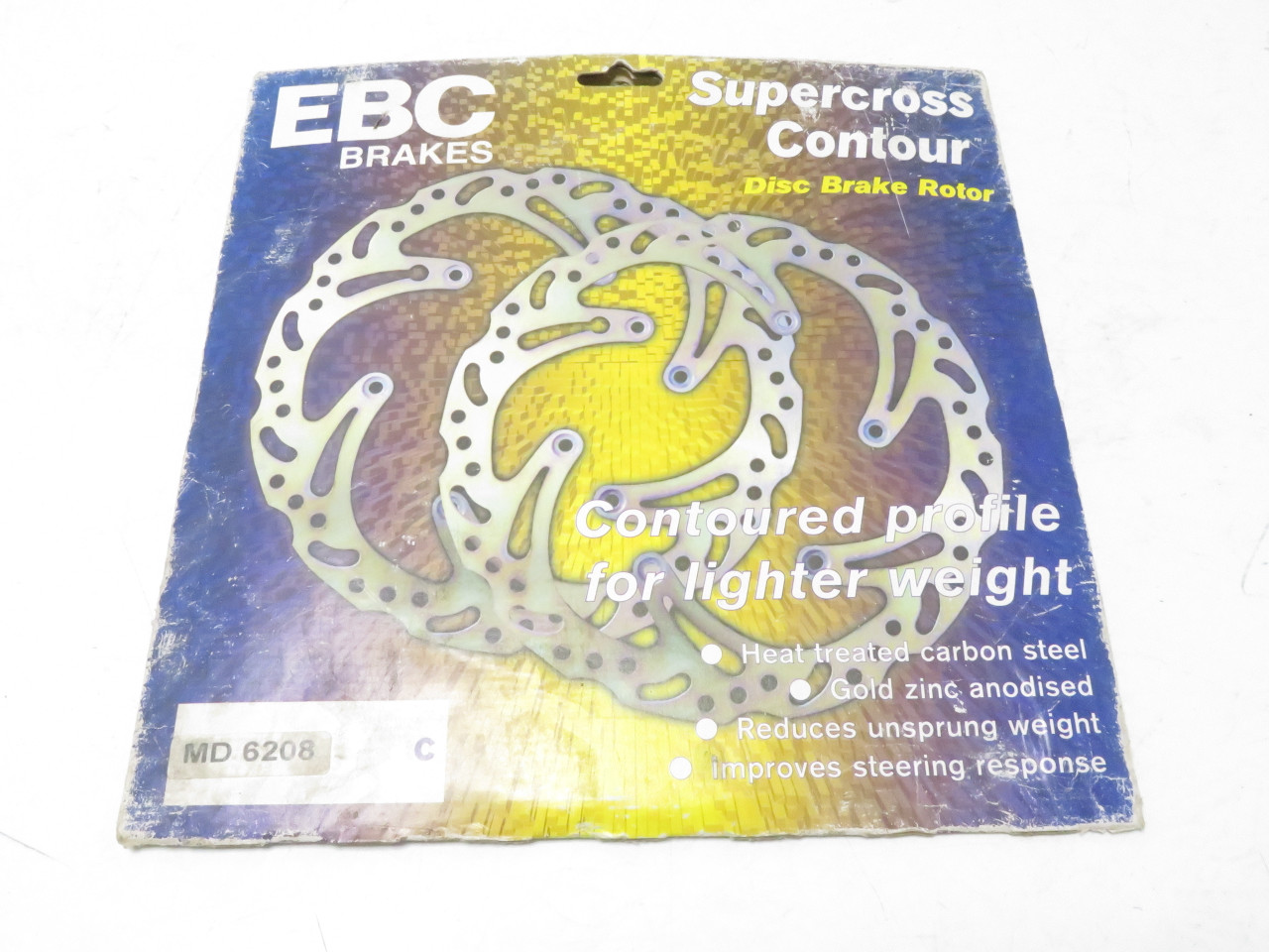 KX RMZ 125 250 250F 450F EBC Supercross Contoured Brake Rotor MD6208C Front