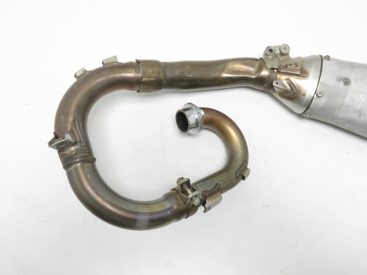 Yamaha YZ250F 2014 Header Silencer Exhaust Muffler OEM Stock