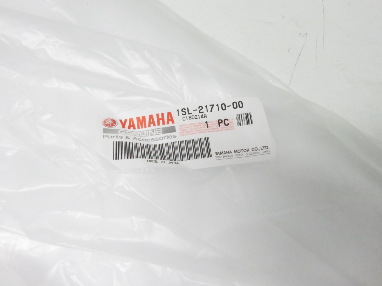 Yamaha YZ250F 450F 2014-2018  1SL-21720-10-00 SIDE COVER ASSY 2 Number Plates Stock OEM