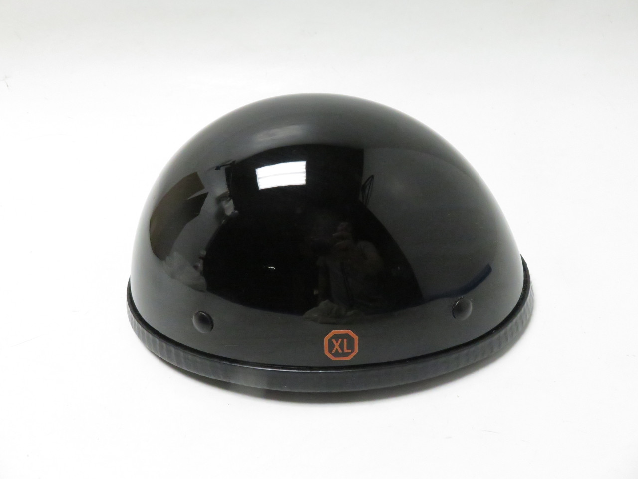 Motorcycle Helmet Half Helmets Black Extra-Large