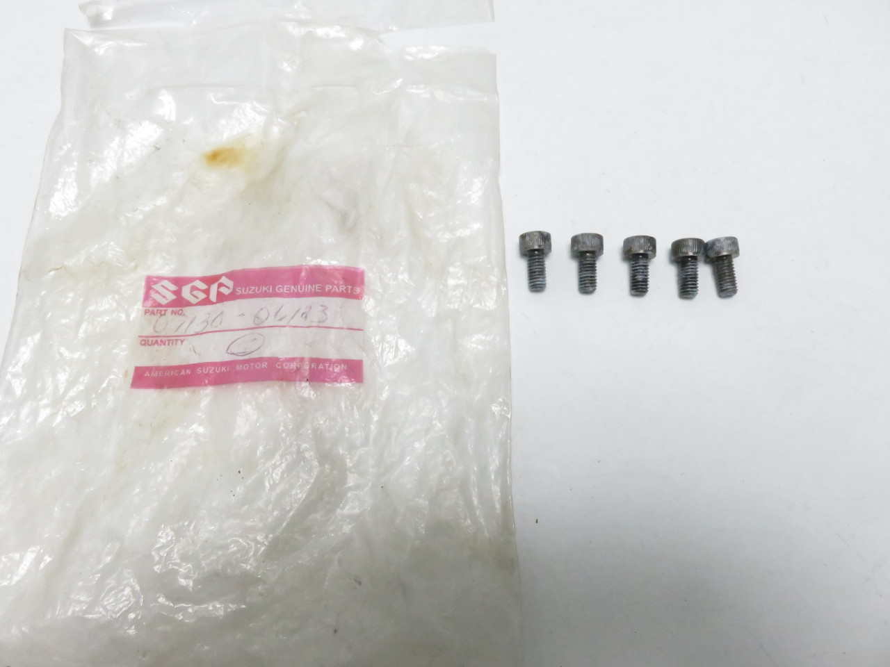 Suzuki 07130-0612A BOLT Camshaft Cam Chain Pack of 5