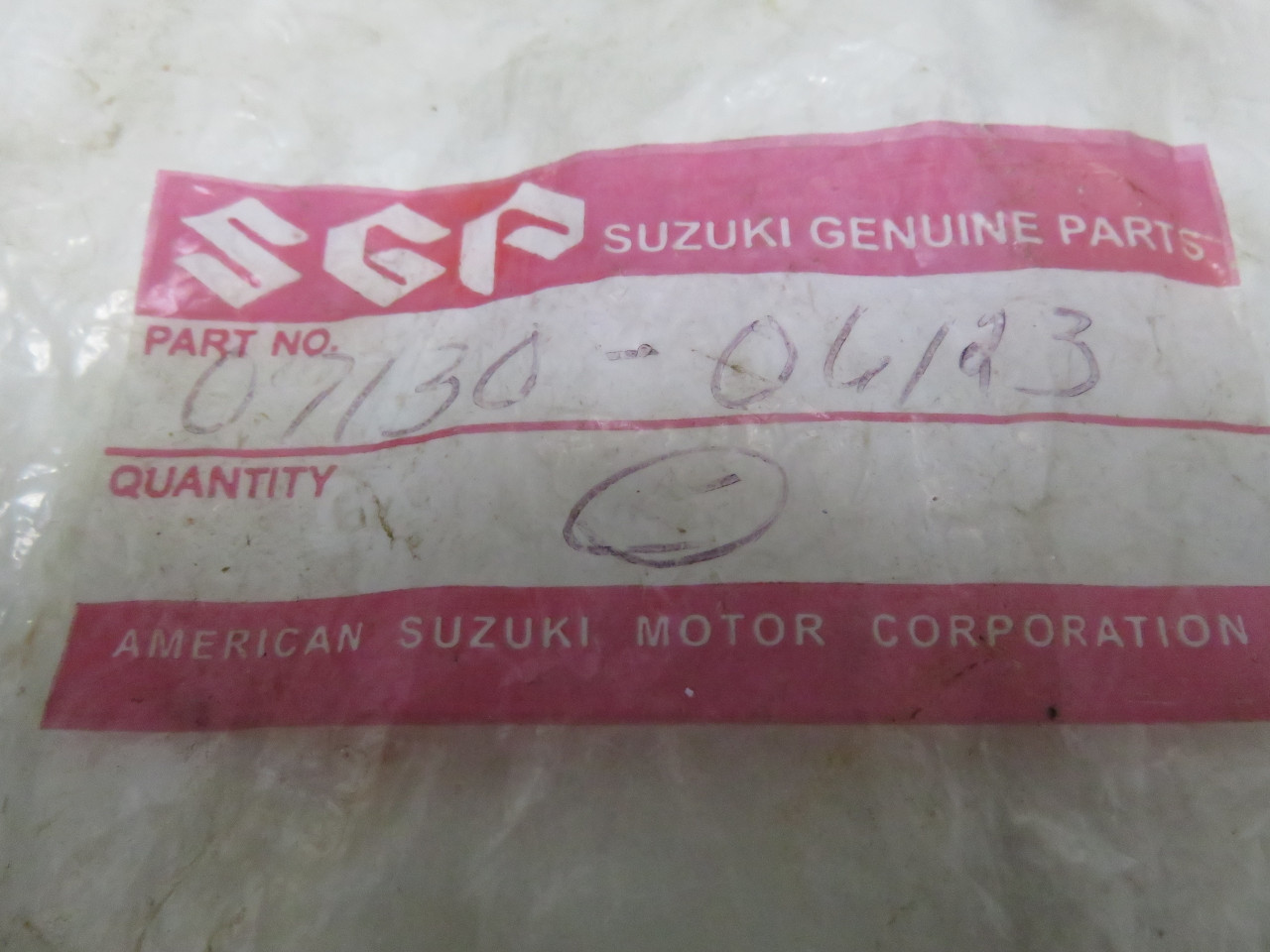 Suzuki 07130-0612A BOLT Camshaft Cam Chain Pack of 5