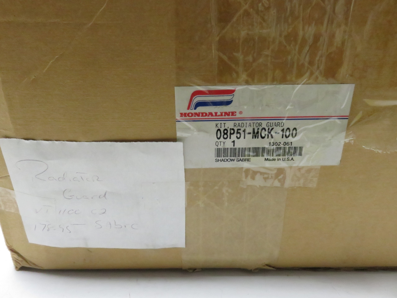HONDA VT1100 2002 SABER 08P51-MCK-100 Radiator Guard Kit