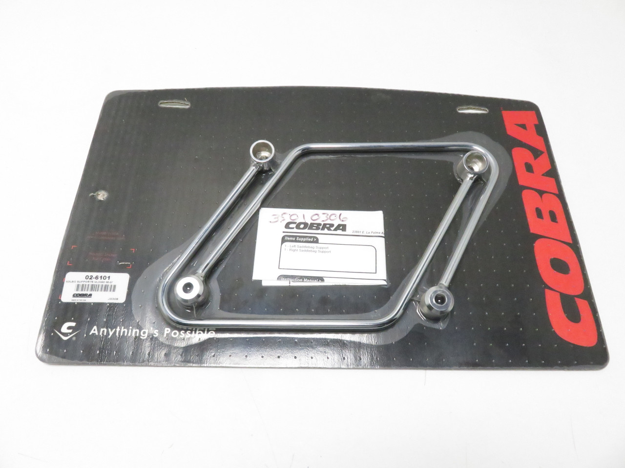 Honda VLX600 1998-2007 Cobra Saddlebags Stays Mount Supports 02-6101